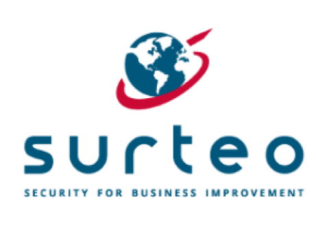 Logo + slogan Surteo